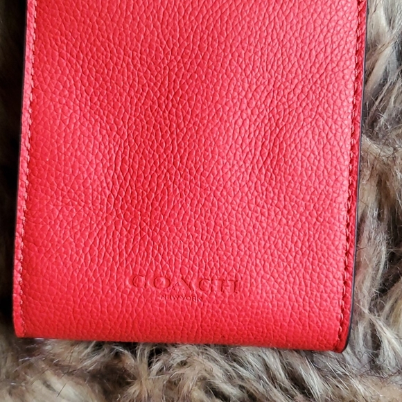 CoachWomans or man red leather grooming set Last One Sold Others Xo - Picture 3 of 4